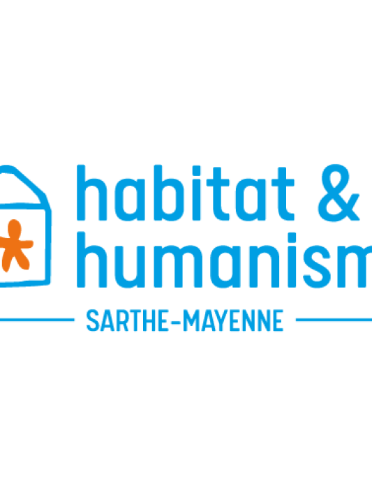Logo Habitat & Humanisme en tant que bénévole, chargée-communication et graphiste en Sarthe /Mayenne.